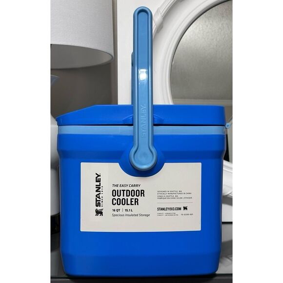 STANLEY Adventure 16 Qt Easy-Carry Cooler, AZURE BLUE - Picture 2 of 9